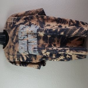 Men's Penn State Nittany Lions Tie Dye Metallic Tee Sx XL